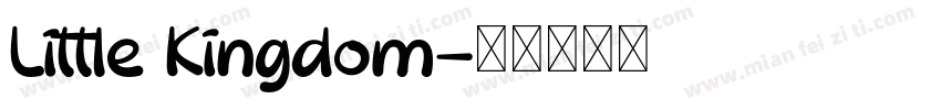 Little Kingdom字体转换